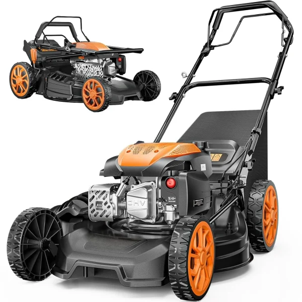 21" Self-Propelled Lawn Mower Gas,