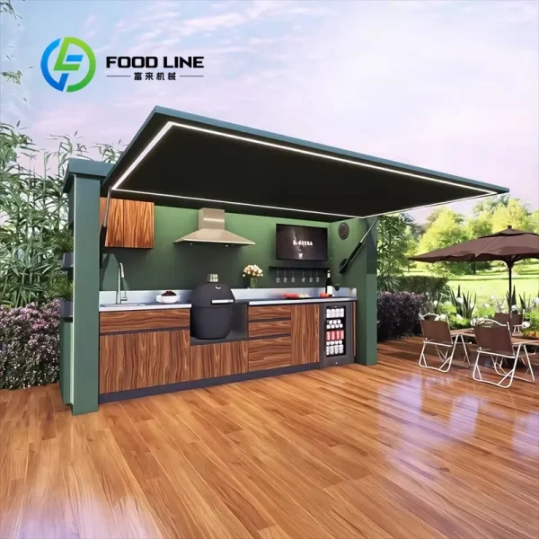 Customized Premium Outdoor Cooking Kitchen