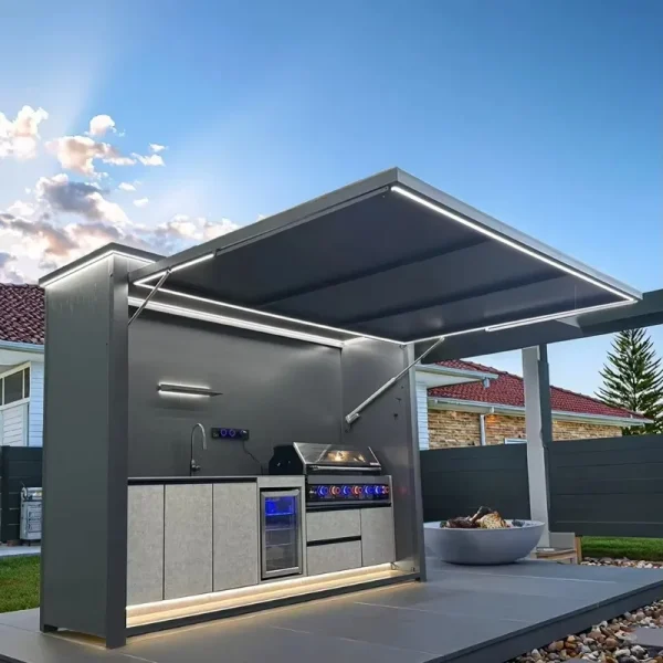 BBQ Kitchen Gazebo 20 minute Free