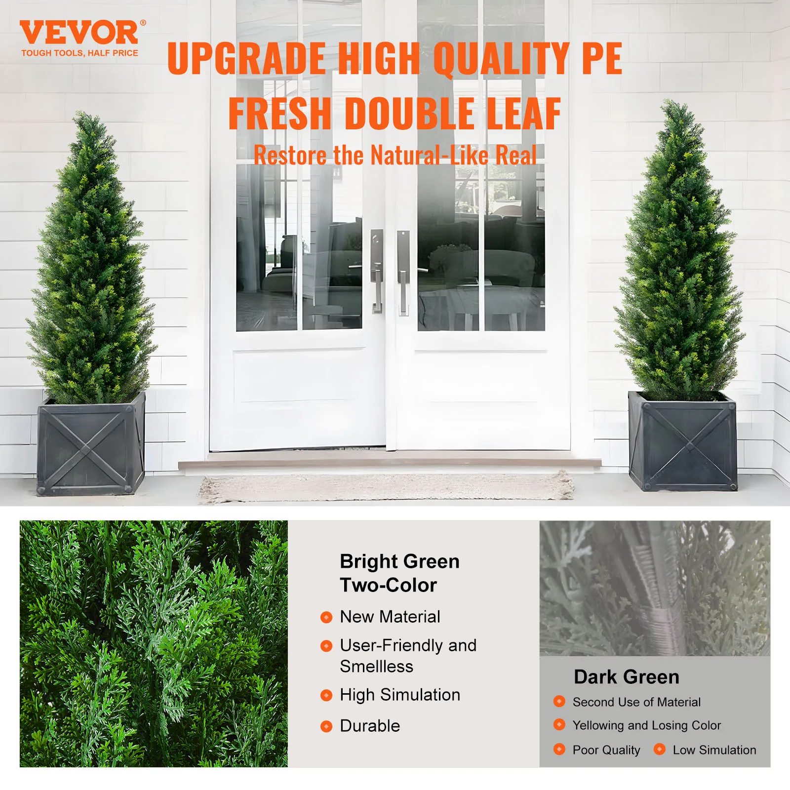 Evergreen Faux Topiary Tree - Image 3