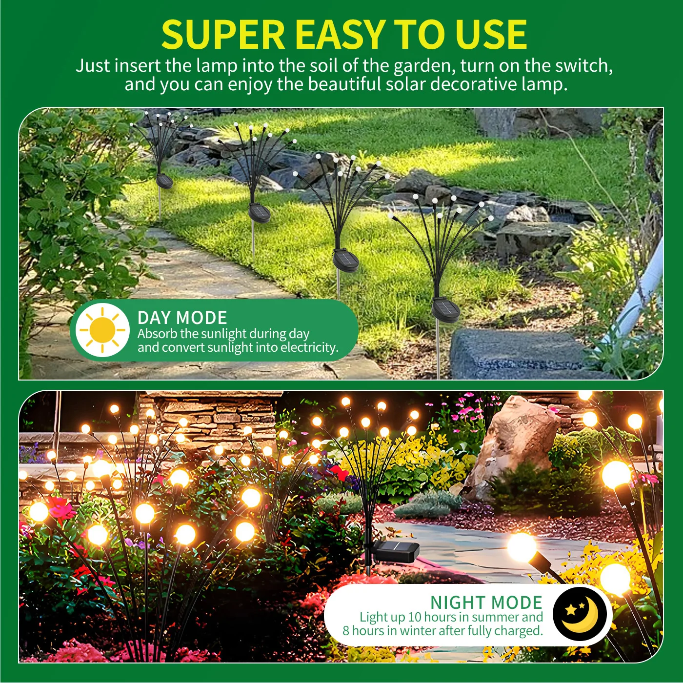 Solar Firefly Garden Lights - Image 2