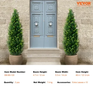 Evergreen Faux Topiary Tree