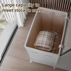 Foldable Rolling Storage Cabinet - Thumbnail Image 5