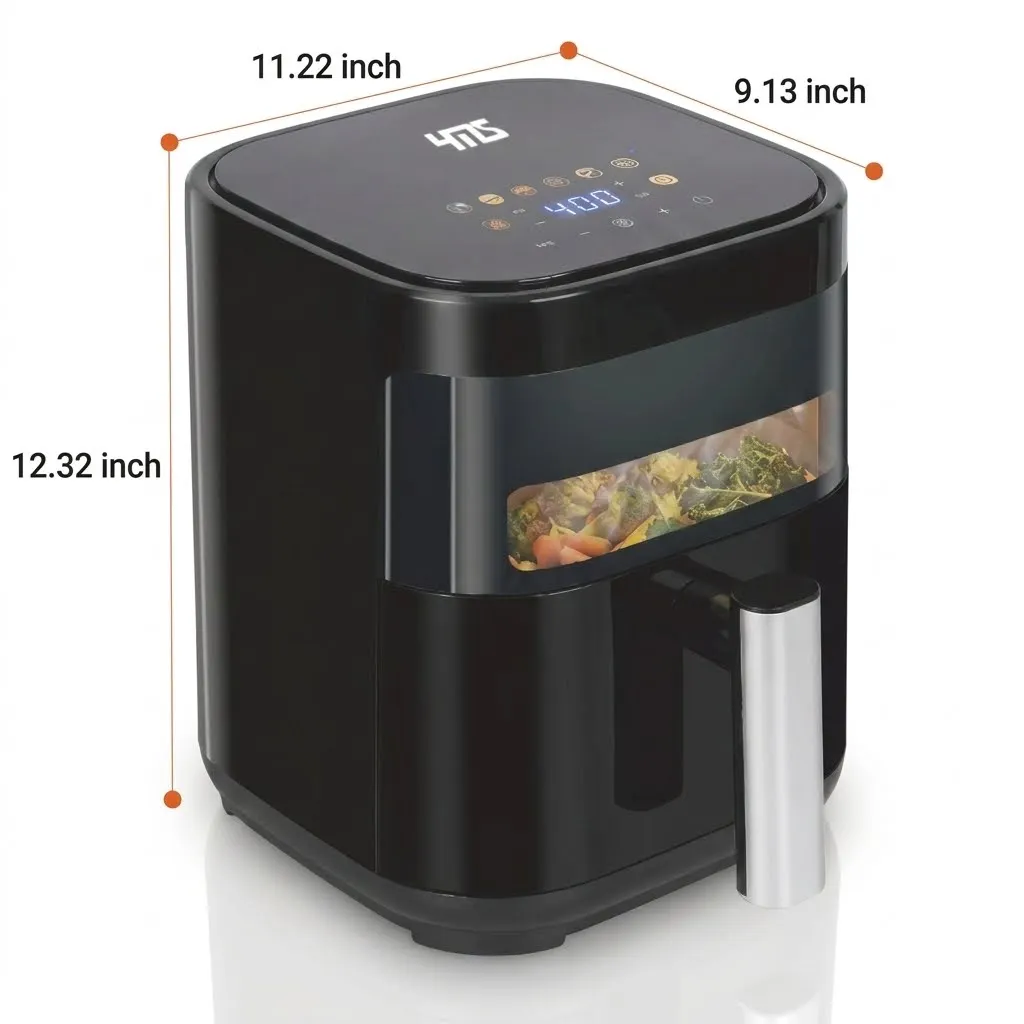 Compact Touchscreen Air Fryer - Image 2