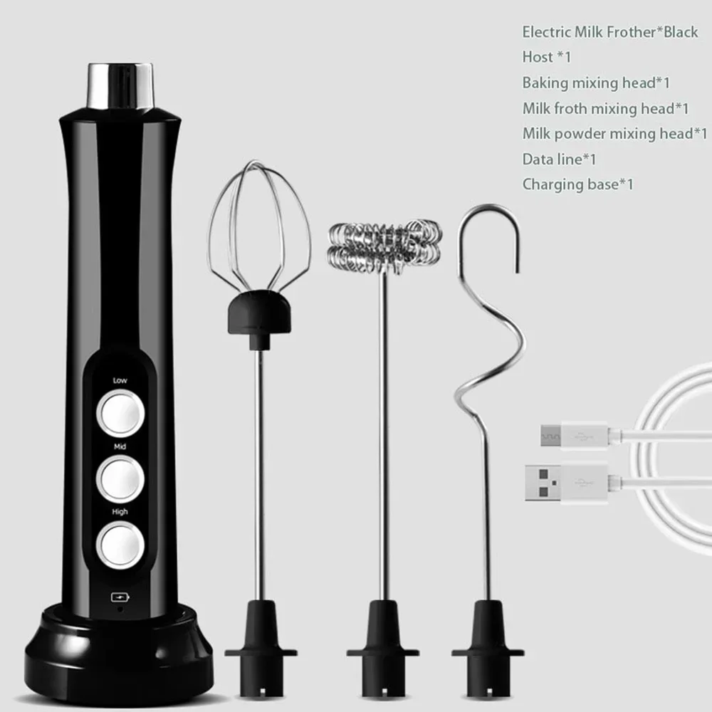 Rechargeable Handheld Milk Frother - Image 8