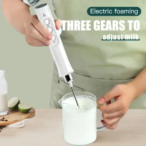 Rechargeable Handheld Milk Frother - Thumbnail Image 2