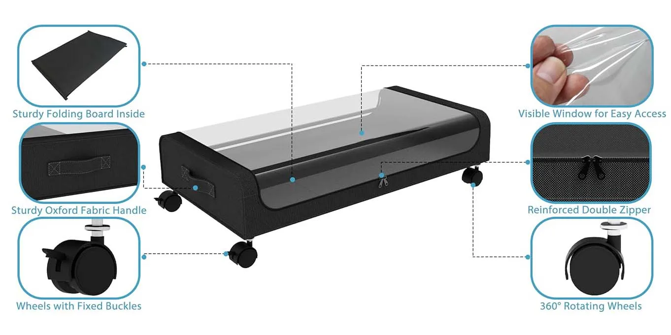 Rolling Underbed Storage Duo - Image 6