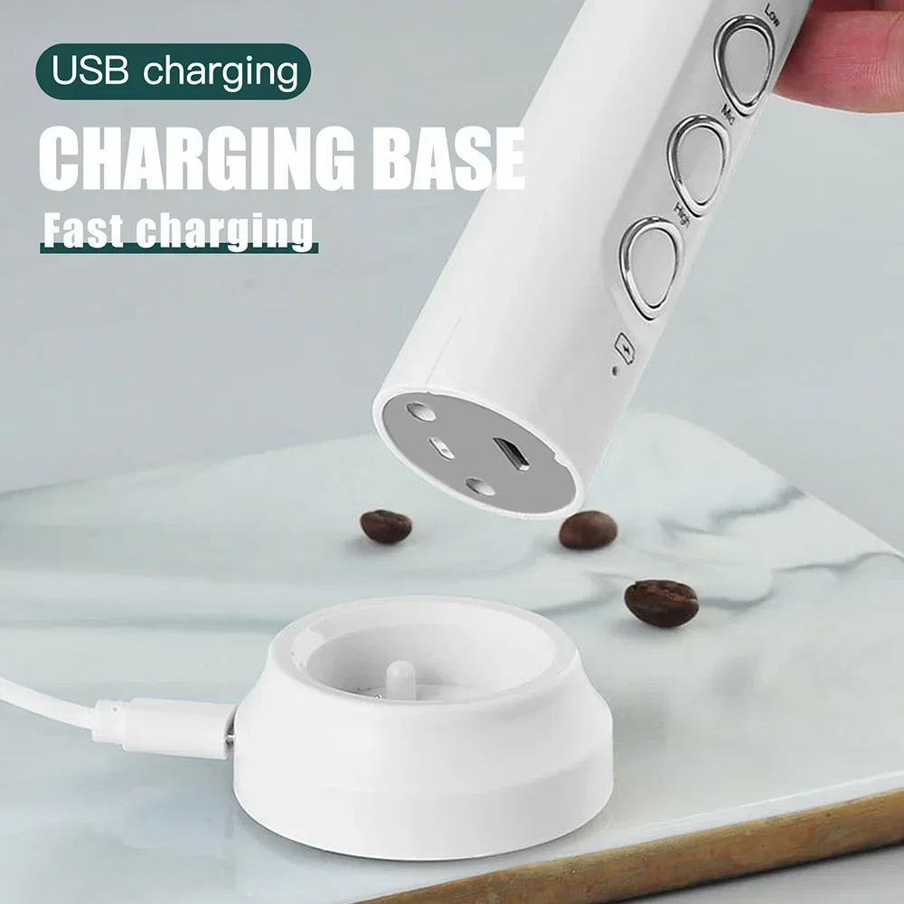 Rechargeable Handheld Milk Frother - Image 3