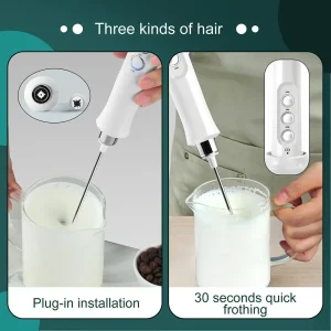 Rechargeable Handheld Milk Frother - Thumbnail Image 4