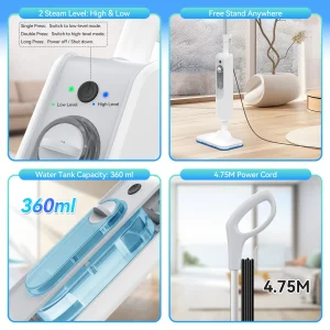 Versatile Deep Clean Steam Mop - Thumbnail Image 3