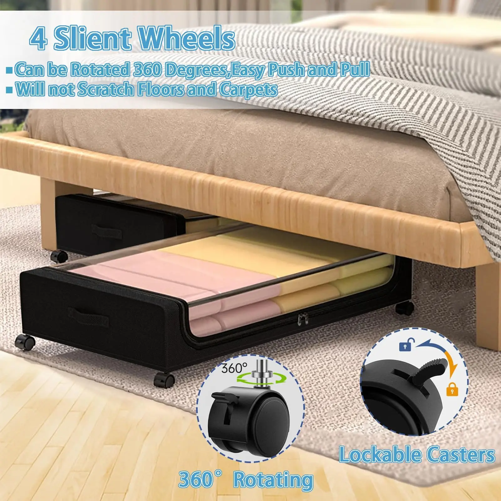 Rolling Underbed Storage Duo - Image 3